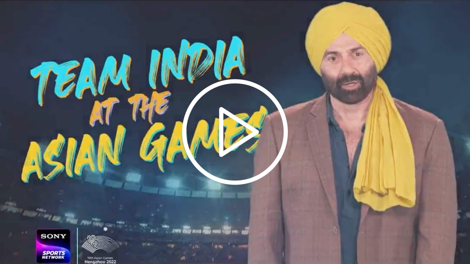 [Watch] Broadcasters Release Blockbuster Promo Featuring Sunny Deol For Asian Games